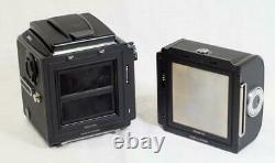 Hasselblad 503CXi (Black) + A12 III Back & Bright Screen MUST SEE! (7724)