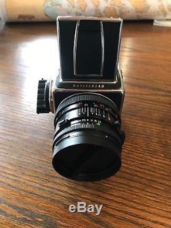 Hasselblad 503cw Body With 80mm F2.8 Planar Cf Lens A-12 Back/used