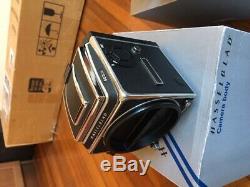 Hasselblad 503cw with 80mm & 50mm back and prime all in box