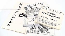 Hasselblad A16 645 Film Back for 500C/M 501CM 503CW 503CX 500EL ArcBody FlexBody