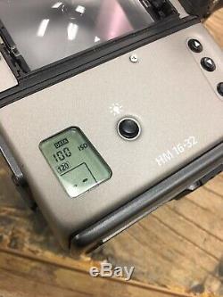 Hasselblad H1 body HV90x Viewfinder & HM 16-32 Film Back Works perfect