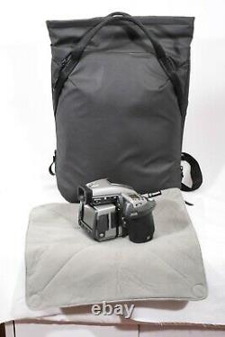 Hasselblad H3DII 50 Camera, 50 MPX Digi Back, 2 battery packs, Plus Backpack