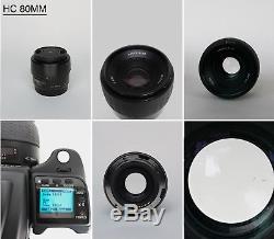 Hasselblad H5D 50C Camera + CMOS Digital Back + (3) Lenses + Many Accessories