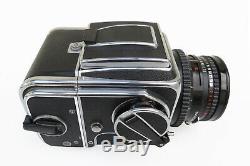 Hasselblad camera 500cm + 80mm lens and 120 back