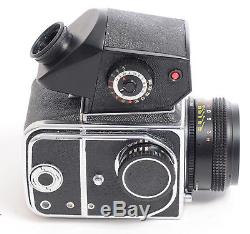 Kiev 88 Medium Format 6x6 Camera + 80mm Lens 2x Backs and Prism. (4492G)
