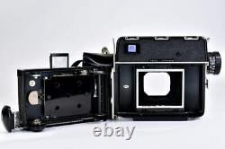 Koni-Omega Rapid 100 Tested 6x7cm Film Camera 90mm f3.5 Super Omegon + 3 Backs