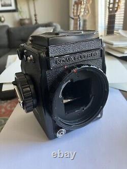 Kowa Super 66 Balck Medium Format Camera Body with Finder and Film Back