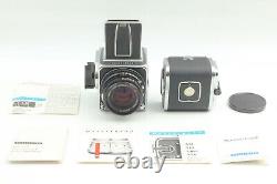 Late Model EXC+5 Hasselblad 500C Film Camera 80mm F2.8 Lens A12 II Back JAPAN
