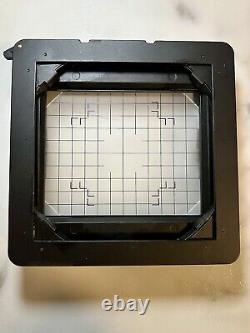 Latest Cambo Revolving Ground Glass Back 4x5 With Original Glass