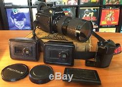Limited Edition Pentax 645 Medium Format SLR Camera With Two Film Backs