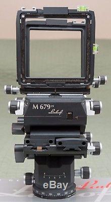 Linhof M679CS Camera with Movable adapter and more for Hasselblad V Digital Back