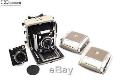 Linhof Technika 2x3 Studienkamera 70 Camera, 65mm, 100mm/175mm Lens, 2 Backs