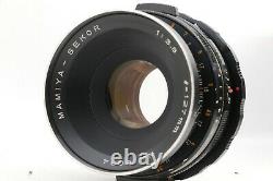 MAMIYA RB67 PRO + Sekor 127mm f/3.8 Lens + 120 Film Back + Waist Finder Japan 77