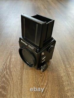 MAMIYA RZ67 PRO With120 Roll film Back + Waist Level View Finder + Polaroid back