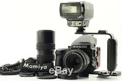 MINTMAMIYA 645 Pro TL + N Lens + 120 Back + Mets' strobe, adapter from Japan