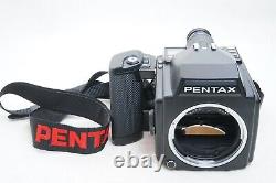 MINTPENTAX 645 Medium Format Film Camera Body with120 Film Back + Strap