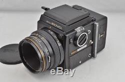 MINT BRONICA SQ-A with ZENZANON-S 80mm F2.8 & Finder & 120 Film Back #180619k