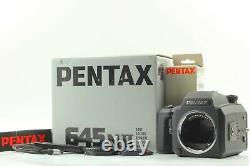 MINT+++ IN BOX Pentax 645NII Medium Format Camera Body + 120 Film Back Japan