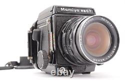 MINT LENS Mamiya RB67 Pro + Sekor 50mm f/4.5 + 120 Film Back with Cap From JPN