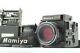 Mint Lens &exc+5 Bodymamiya M645 Super Waist Finder C 80mm F2.8 120 Back Japan
