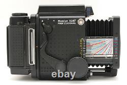 MINT MAMIYA RZ67 Pro Body With Waist Level Finder and 120 Film Back From JAPAN