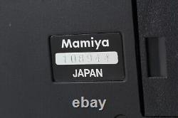MINT MAMIYA RZ67 Pro Film Camera with Z 110mm f/2.8 W Lens 120 Back from JAPAN
