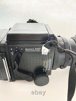 MINT MAMIYA RZ67 Pro Medium Format Film+ SEKOR Z 127mm f/3.8 + 120 Film Back