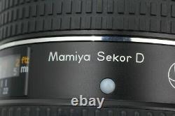 MINT Mamiya 645DF Digital sekor D 80mm F2.8 With DM28 back Battery set Japan 732