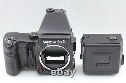 MINT? Mamiya 645 PRO Medium Format +AE Finder+120 Film Back+Grip From JAPAN