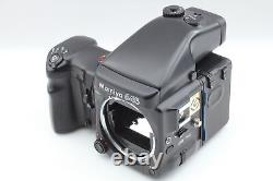 MINT? Mamiya 645 PRO Medium Format +AE Finder+120 Film Back+Grip From JAPAN