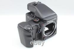 MINT? Mamiya 645 PRO Medium Format +AE Finder+120 Film Back+Grip From JAPAN