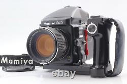 MINT Mamiya 645 Pro Body 80mm f/1.9 Lens 120 Back Medium Format From JAPAN