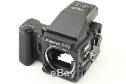 MINT Mamiya M645 Super AE 45mm F2.8 N 55-110mm F4.5 N 120 135 Back From Japan