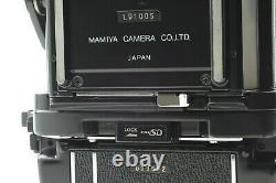 MINT Mamiya RB67 Pro SD Body + Waist Level Finder + 120 Film Back from Japan