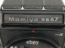MINT? Mamiya RB67 Pro S 6x7 Medium Format 90mm f/3.8 120 Film Back From JAPAN