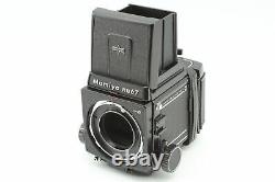 MINT Mamiya RB67 Pro S Camera Sekor C 65mm F4.5 Lens 120 Film Back From JAPAN