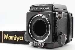 MINT Mamiya RB67 Pro S Medium Format Camera Body 120 Roll Film Back From JAPAN