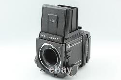 MINT Mamiya RB67 Pro S Medium Format Film Camera 120 Film Back From JAPAN #587