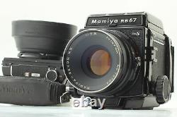MINT Mamiya RB67 Pro S NB 127mm F/3.8 Top MINT Lens 120 Film Back x 2 JAPAN