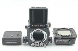 MINT Mamiya RZ67 Pro II Medium Format with 120 Film Back ll Winder II JAPAN S053