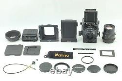 MINT Mamiya RZ67 Pro II Sekor Z 90mm f3.5 W 180mm 2 Lens 120 Back more Japan