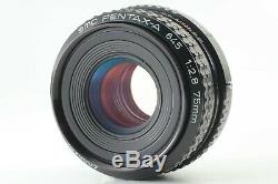 MINT Pentax 645NII + SMC A 75mm f/2.8 + 120 Back x 2 + Release From JAPAN #478