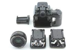 MINT? Pentax 645N + SMC A 75mm f2.8 Lens 120 + 220 Film Back From JAPAN #978