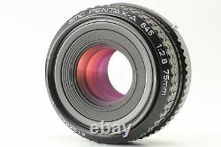 MINT? Pentax 645N + SMC A 75mm f2.8 Lens 120 Film Back From JAPAN #946
