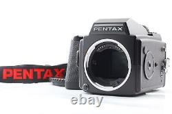 MINT+++ Pentax 645 120 Back Medium Format Film Camera Body Only From JAPAN