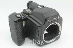 MINT SET Pentax 645 Medium Format Camera & SMC A 55mm f/2.8 Lens 120 Film Back