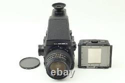 MINT Zenza Bronica GS-1 PG 65mm f/4 Lens 120 Film Back 6x4.5 From JAPAN 087
