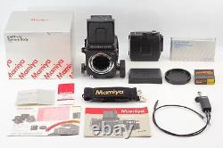 MINT in BOX? MAMIYA RB67 Pro SD Body Waist Level Finder 120 Film Back From JAPAN