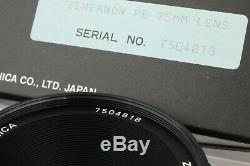 MINT in Box Bronica ETR Si with AE II 75mm f/2.8 120 Back from JAPAN #216