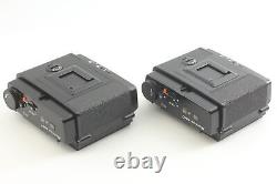 MINT mamiya RB67 electric Film Back 2 set Medium Format camera From Japan